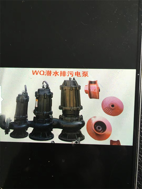 鹹陽WQ潛水排污(Wū)電泵